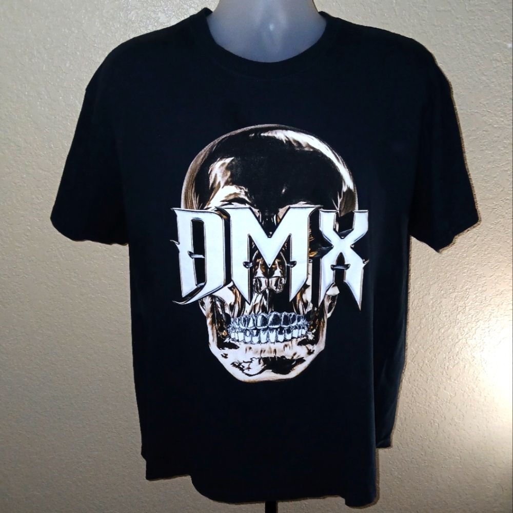 DMX Rap T shirt size XL Rapper DMX Skull T shirt size XL